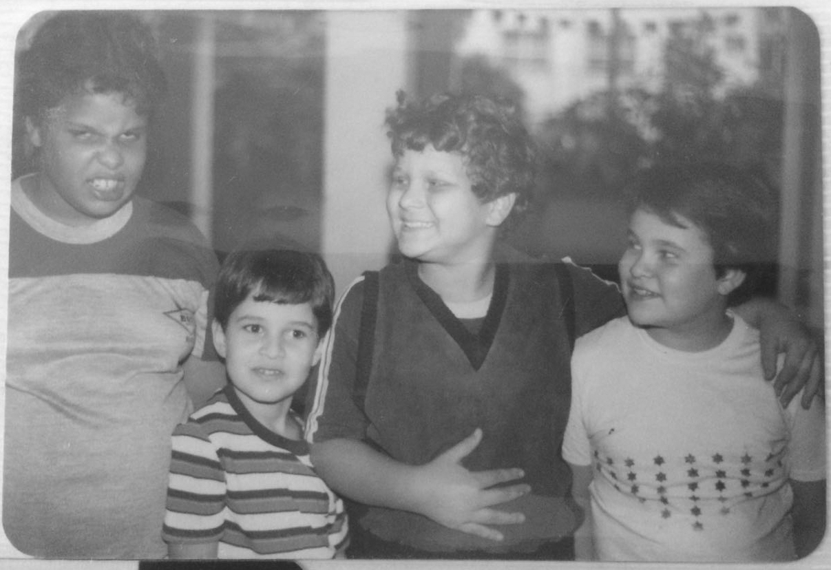 Eduardo (Ed Motta), Mauricio e os irmãos Agostinho e Alexandre